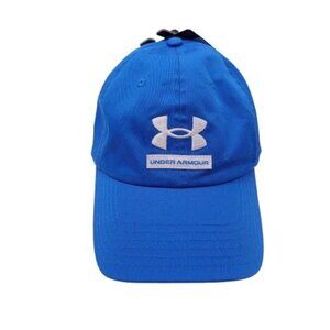 NEW Under Armour Men's Strapback Cap Cotton Blend OSFM Blue